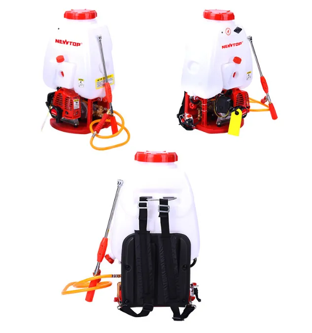 NTS767backpack. sprayer display