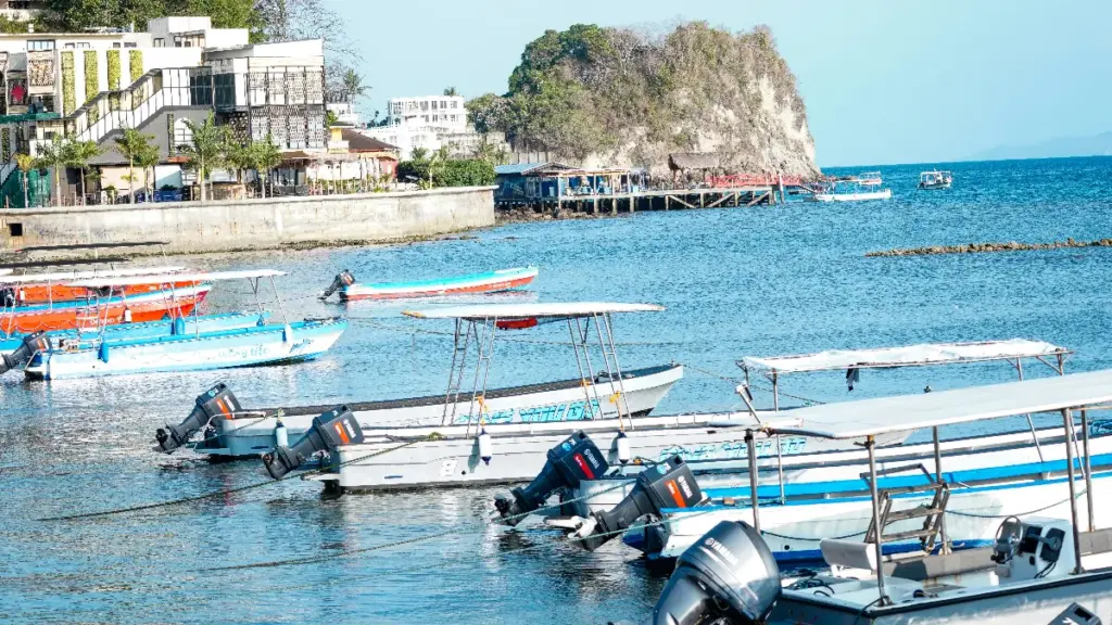 boat docked by the coastal
